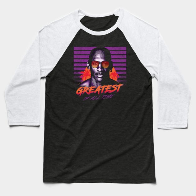 Michael Jordan GOAT Baseball T-Shirt by slawisa